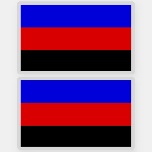 Polyamory Pride Flag Stripes Sticker