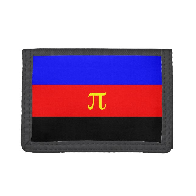 Polyamory Pride Flag Tri-fold Wallet (Front)