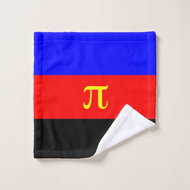 Polyamory Pride Flag Wash Cloth (Wash Cloth)