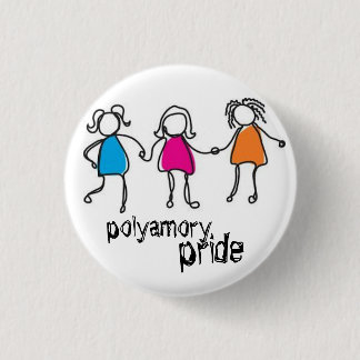 polyamory pride pin