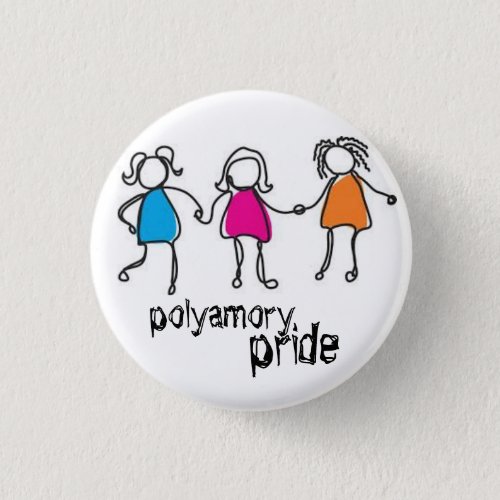 polyamory pride pin