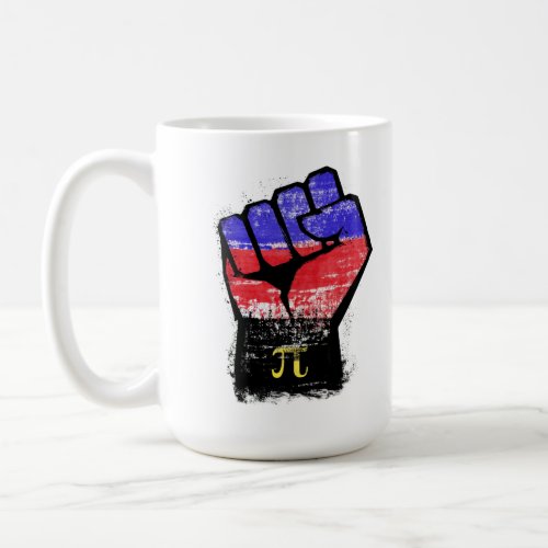 Polyamory Pride Protest Fist Coffee Mug
