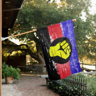 Polyamory Pride Protest Flag