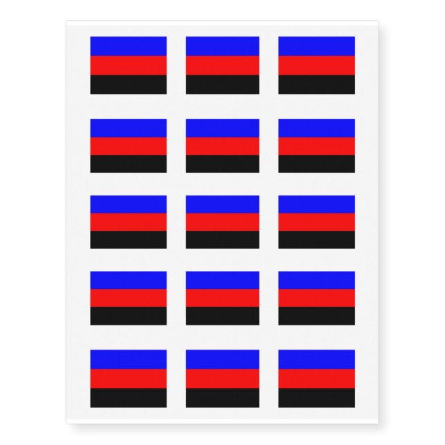 Polyamory Pride Temporary Tattoos (Front)