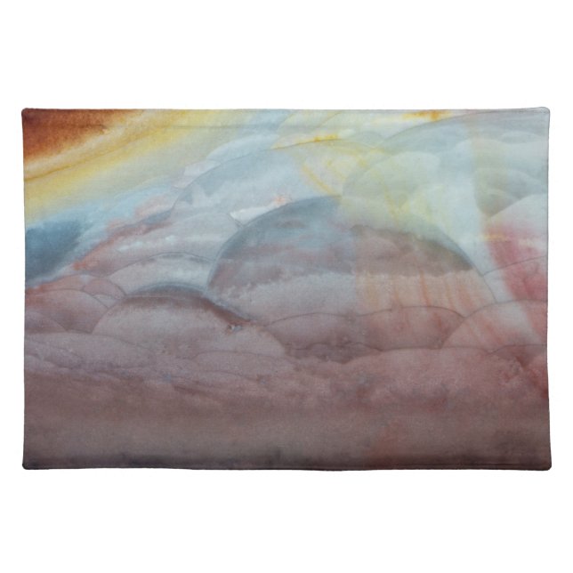 Polychrome Jasper Cloth Placemat (Front)