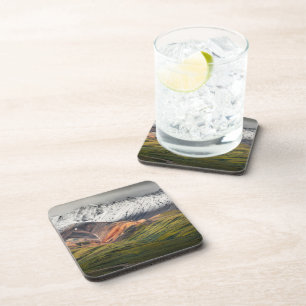 Polychrome mountain, Denali NP, Alaska Beverage Coaster