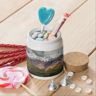 Polychrome mountain, Denali NP, Alaska Candy Jar