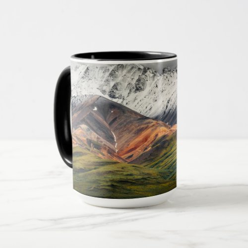Polychrome mountain Denali NP Alaska Mug