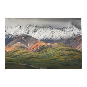 Polychrome mountain, Denali NP, Alaska Placemat