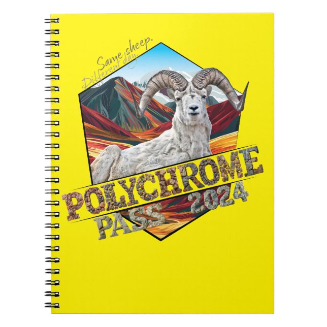 Polychrome Project Spiral Notebook (Front)