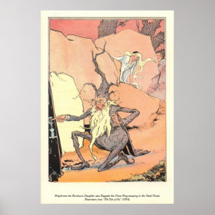 Polychrome sees Ruggedo escaping Poster