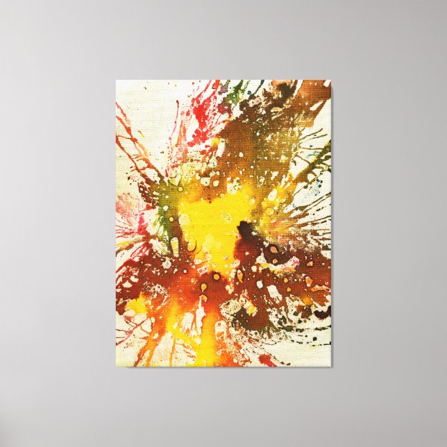 Polychromoptic #10 canvas print (Front)