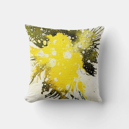 Polychromoptic 11 by Michael Moffa Throw Pillow