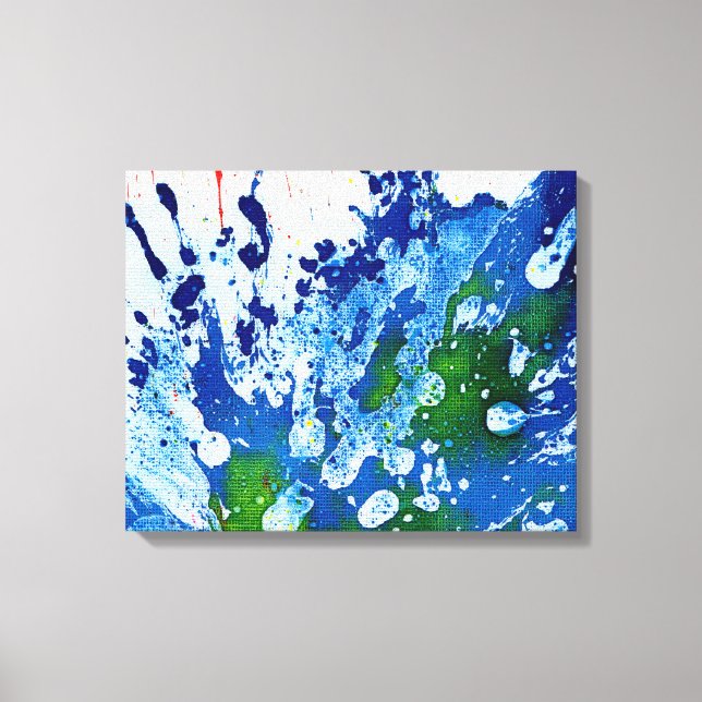 Polychromoptic #14B by Michael Moffa Canvas Print (Front)