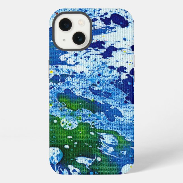 Polychromoptic #14B by Michael Moffa Iphone Case (Back)