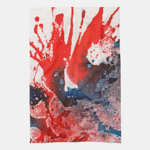 Polychromoptic #15A by Michael Moffa Towel
