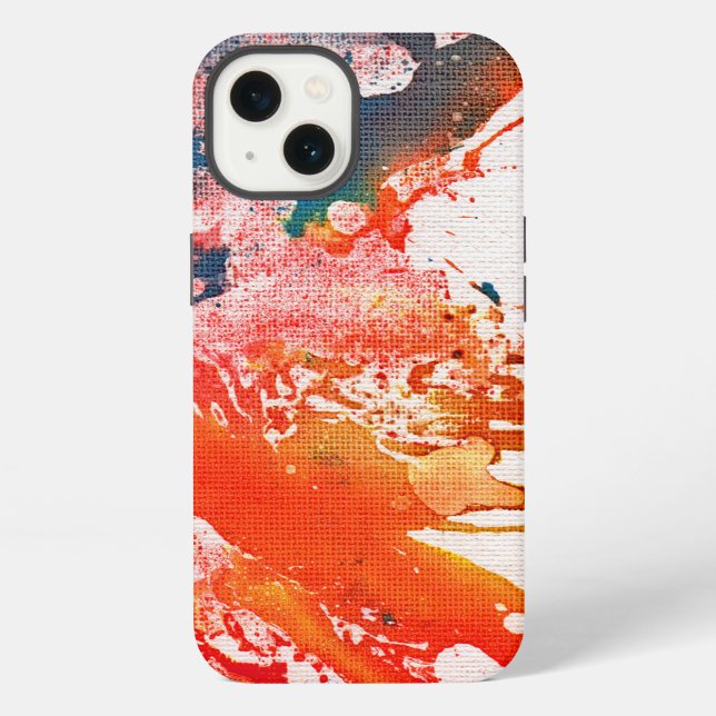 Polychromoptic #15B by Michael Moffa Iphone Case (Back)