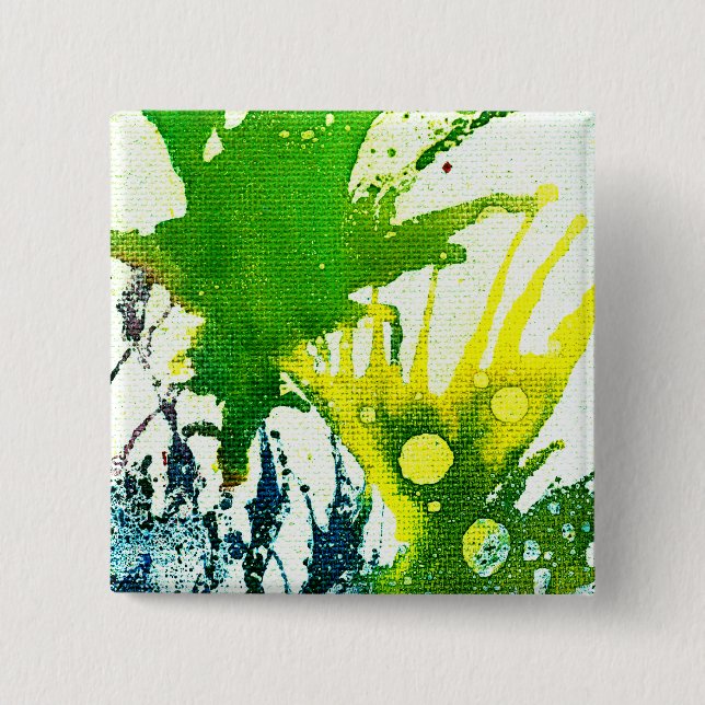 Polychromoptic #2B by Michael Moffa Button (Front)