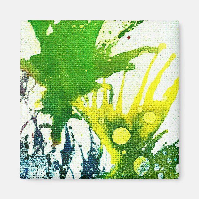 Polychromoptic #2B by Michael Moffa Magnet (Front)