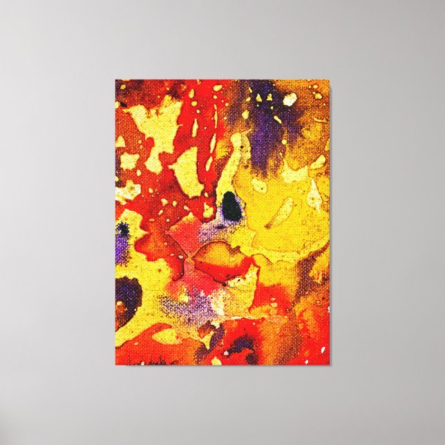 Polychromoptic #3 by Michael Moffa Canvas Print (Front)