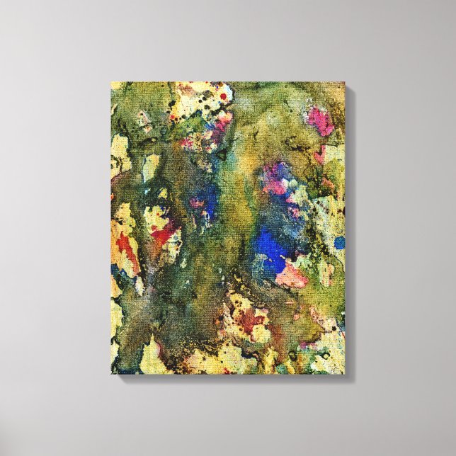 Polychromoptic #6 by Michael Moffa Canvas Print (Front)