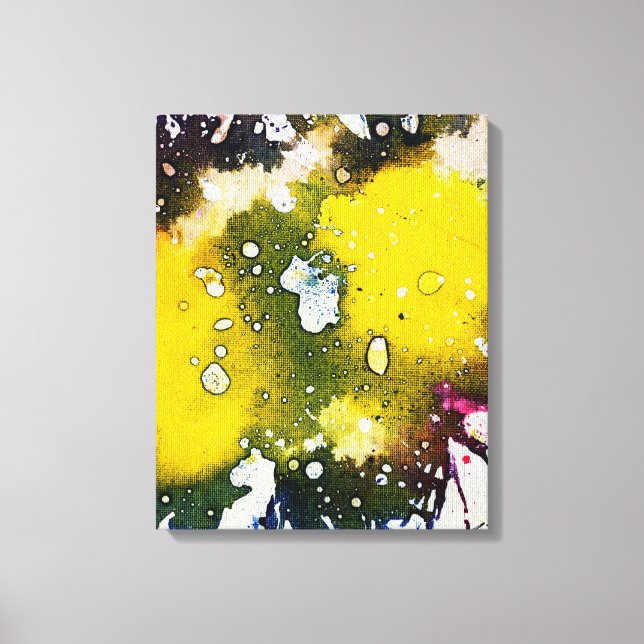 Polychromoptic #7 by Michael Moffa Canvas Print (Front)