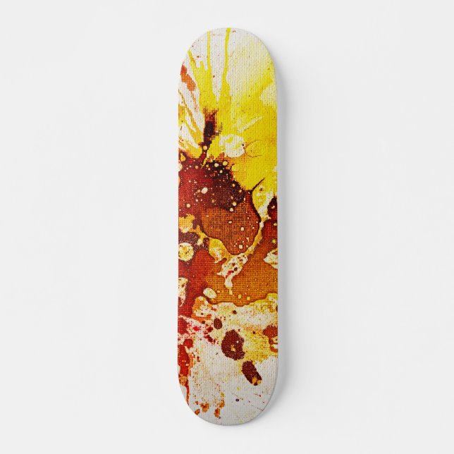 Polychromoptic #9 by Michael Moffa Skateboard Deck (Front)
