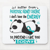 Polycystic Kidney Disease Awareness Month Ribbon G Mouse Pad