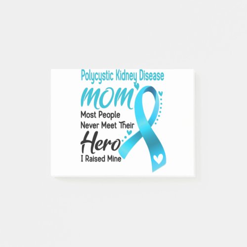 Polycystic Kidney Disease Awareness Month Ribbon G Post_it Notes