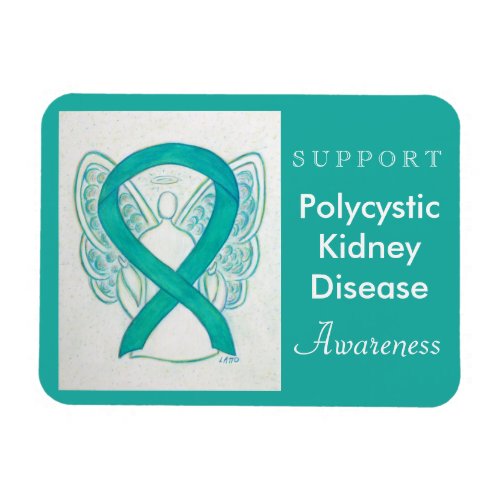 Polycystic Kidney Disease Awareness Ribbon Magnet