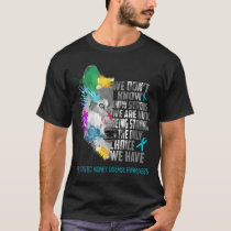 Polycystic Kidney Disease Awareness Ribbon Support T-Shirt