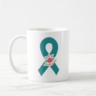 Polycystic Kidney Disease PKD Awareness Ribbon Mug