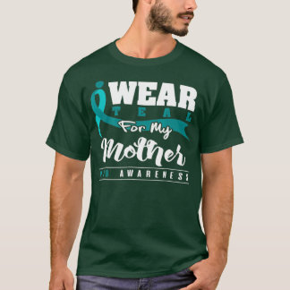 Polycystic Kidney Disease PKD Awareness Teal T-Shirt