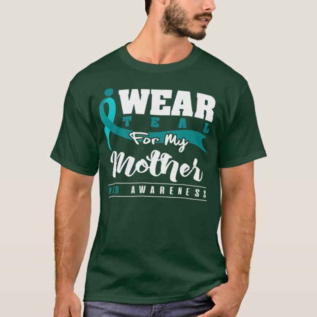 Polycystic Kidney Disease  PKD Awareness Teal T-Shirt (Front)