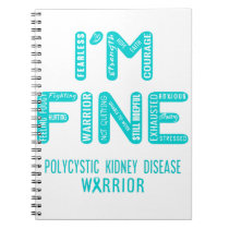 Polycystic Kidney Disease Warrior - I AM FINE Notebook