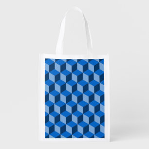 Polyeste Bag - Shaded Building Blocks (sgl side)