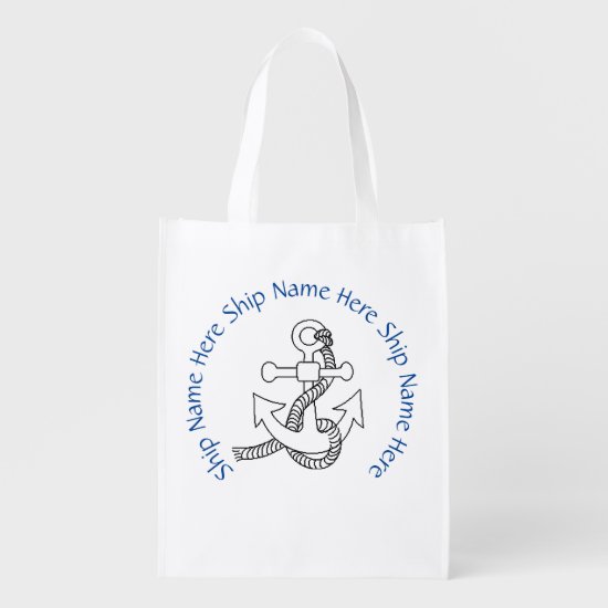 Polyester Bag - Anchor with Arched Text