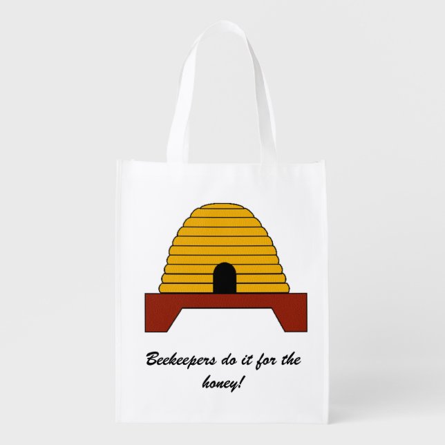 Polyester Bag - Beekeepers Do it for the Honey (Front)