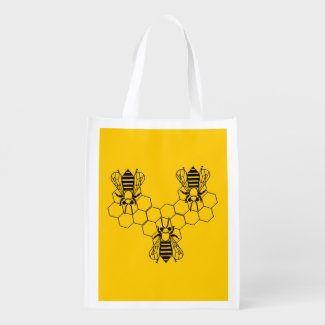 Polyester Bag - Beekeepers Do it for the Honey