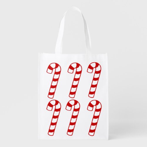 Polyester bag _ Candy Canes by the Dozen