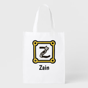 Polyester Bag - Cat Letter Z in Frame