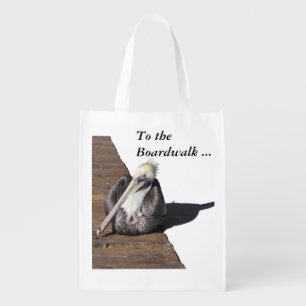 Polyester Bag - Pelican on Pier