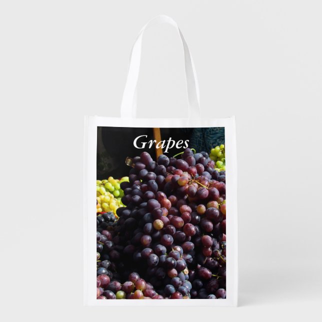 Polyester Bag - Purple Grapes (Front)