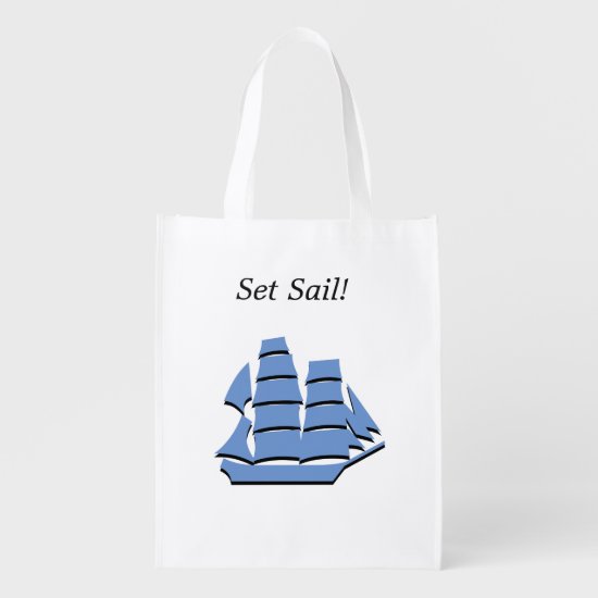 Polyester Bag - Schooner Graphic