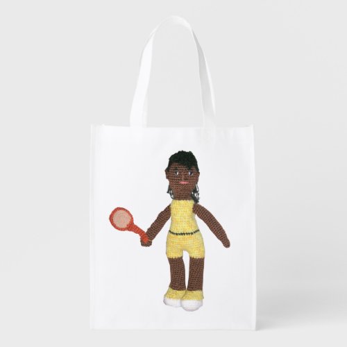 Polyester Bag _ Tennis Player Doll