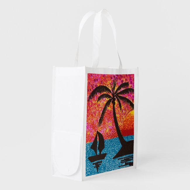 Polyester Bag - Tropical Island