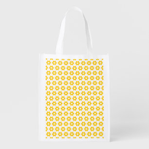 Polyester Bag - Yellow Florets