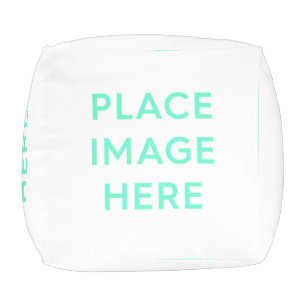 Polyester Cubed Pouf (Small)