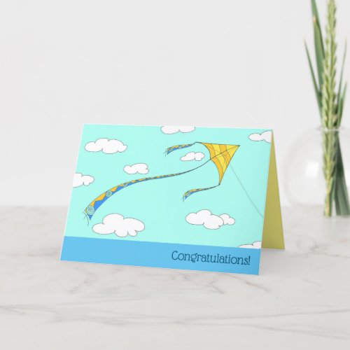 Polyethylene glycol soaring _ custom folded card