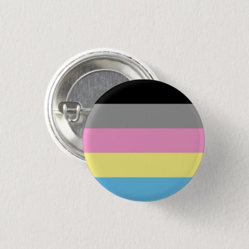 Polygender Flag Badge Button Zazzle 8006